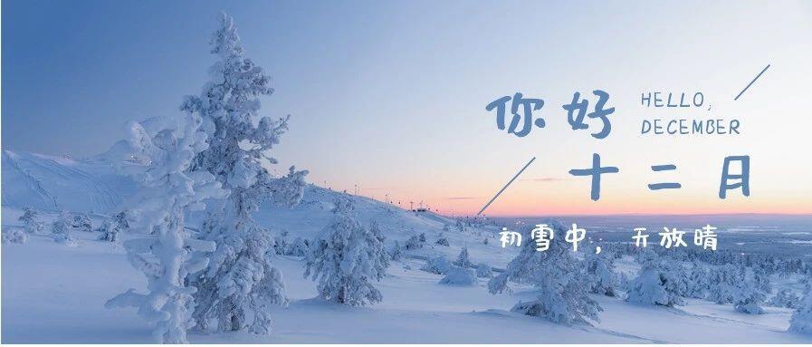 2020年的第一场雪