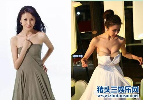 胸器逼人！曝飞机场突变爆乳的10大女星（图）