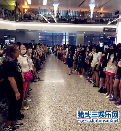 杨洋抵达上海获得百人接机 担心粉丝安全走特殊通道