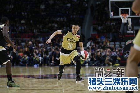 吴亦凡NBA名人赛视频集锦 6分7篮板搭档麦迪获胜