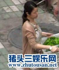 林心如挺肚扛菜篮 曝霍建华4千万买豪宅当结婚礼物