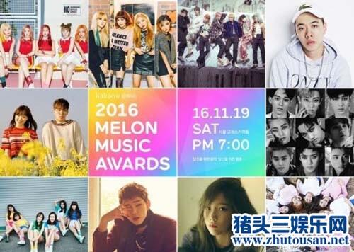 2016 Melon Music Awards投票开启 red Velvet防弹少年团人气高