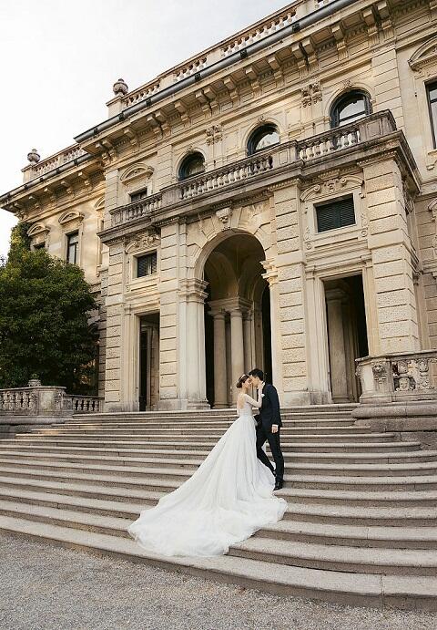 [喜讯]文咏珊意大利浪漫婚礼曝光 与吴启楠相恋五年终成眷属