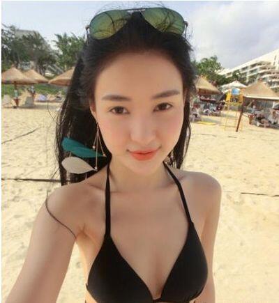 郭美美比基尼泳装照 郭美美晒三亚度假照