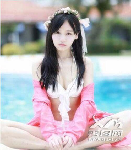 SNH48鞠婧祎比基尼照片 是百合是真是假?