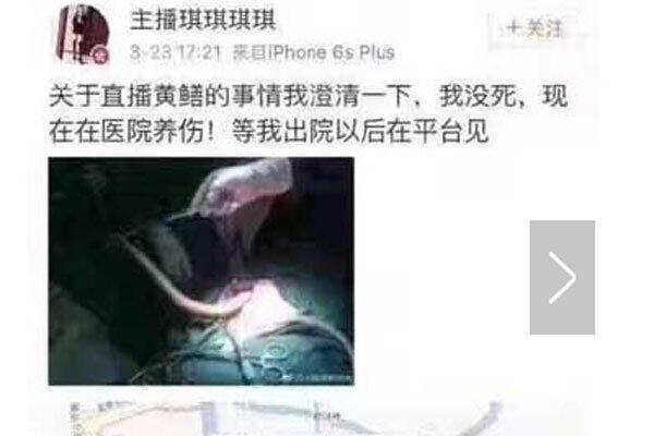 黄鳝女直播琪琪资料 很长时间都没有听到她消息了